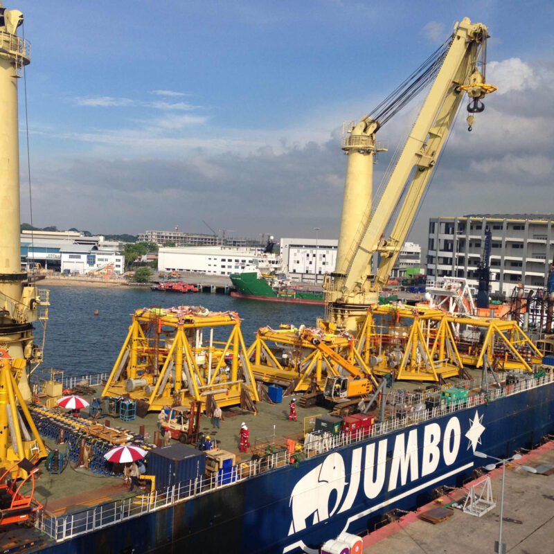 Wheatstone subsea installation