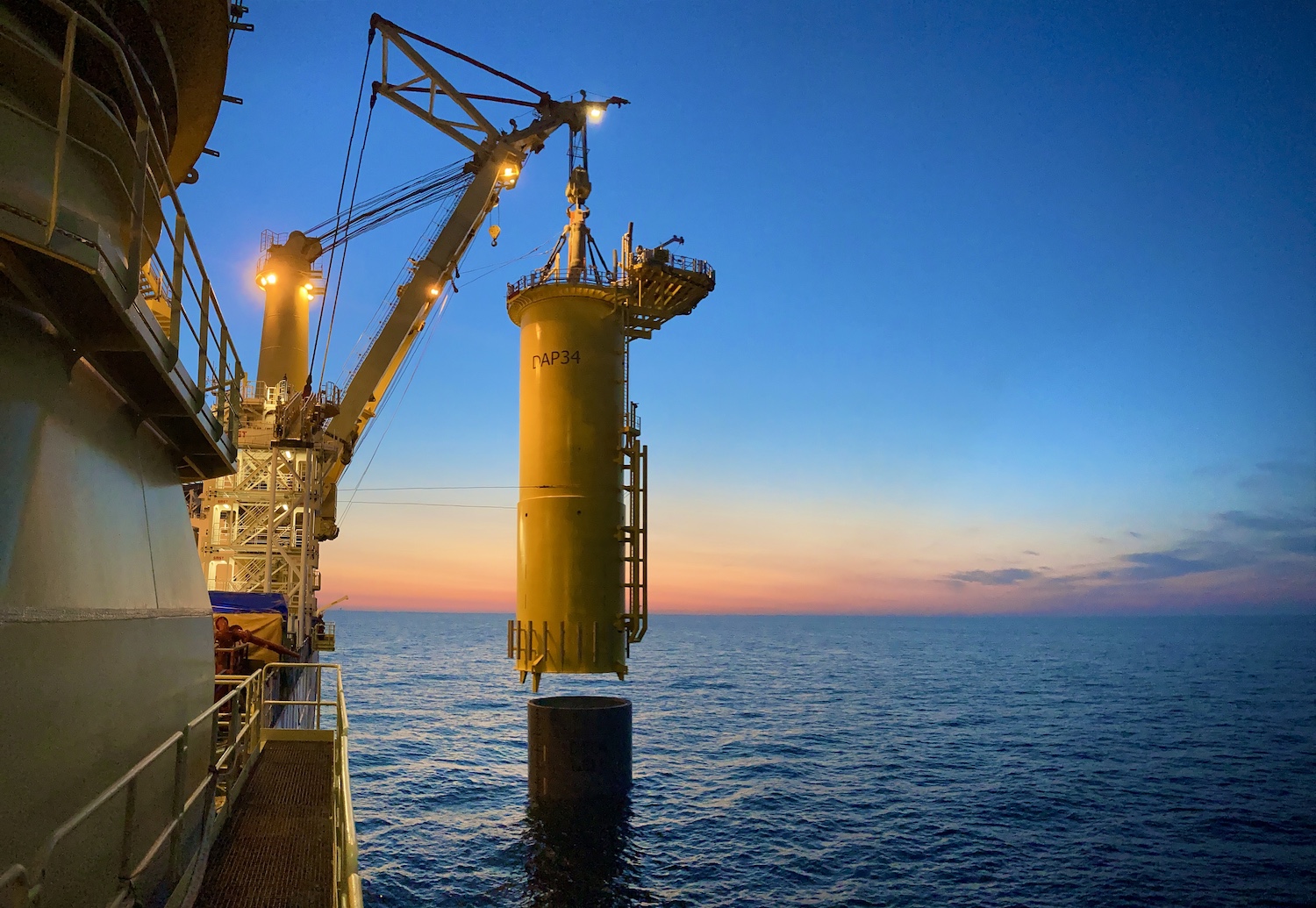 Optimising Offshore Wind Foundation Installation, jumbo offshore