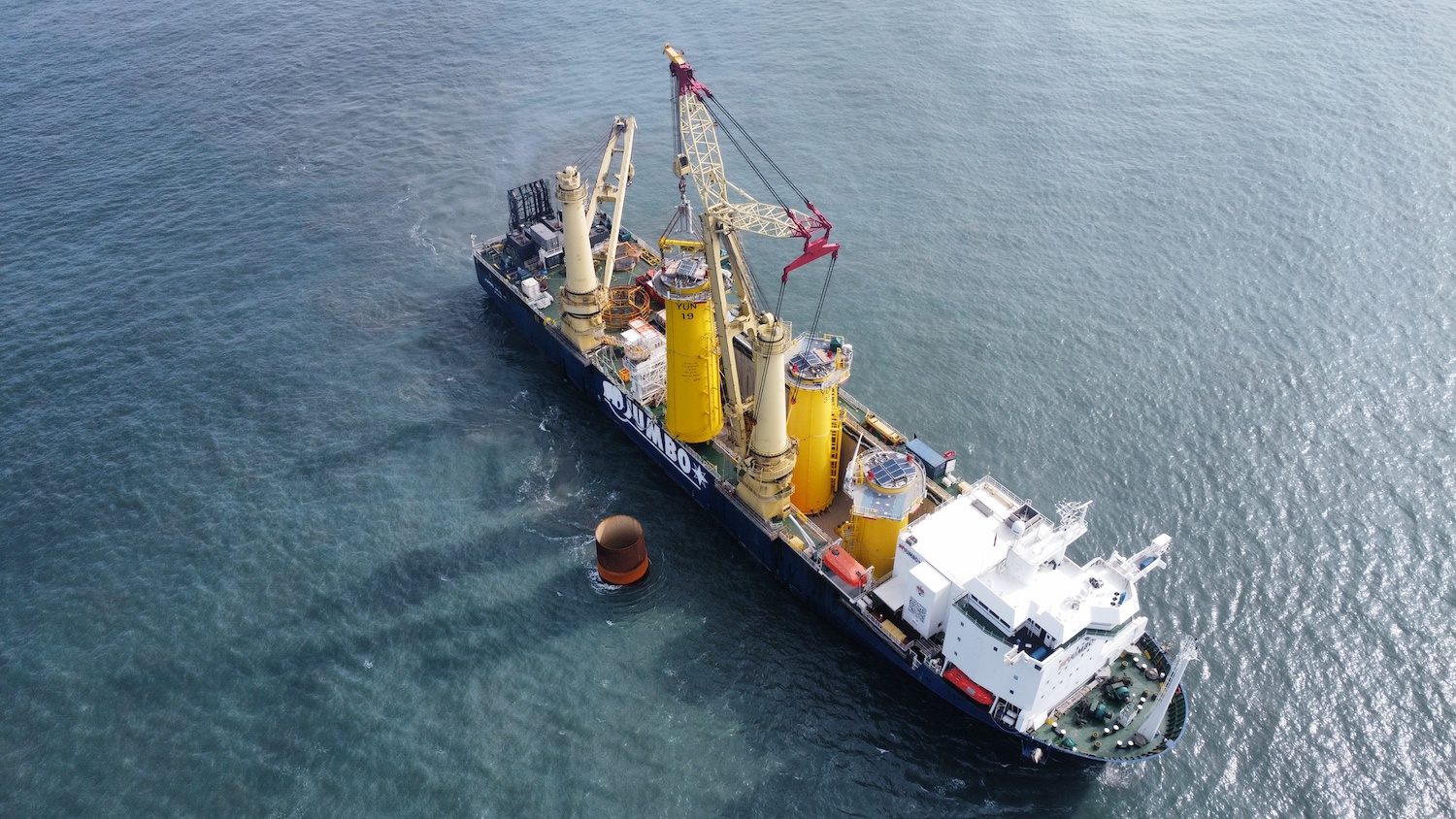 Optimising Offshore Wind Foundation Installation, jumbo offshore